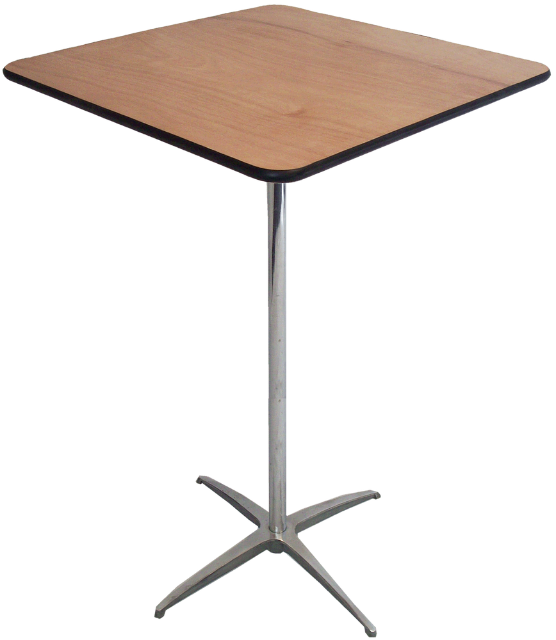 30 inch square pub table