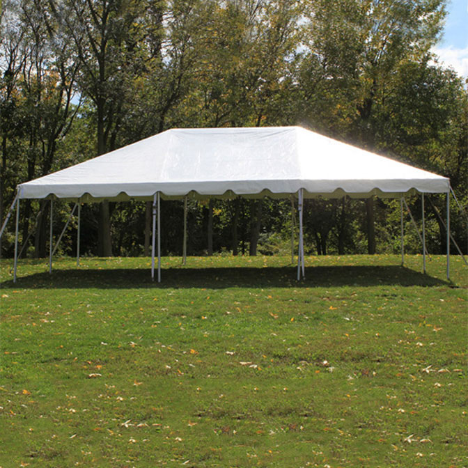 30' x 40' Frame Tent - White — Box K Events