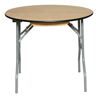36 inch round table for poway party rental at Party Tyme